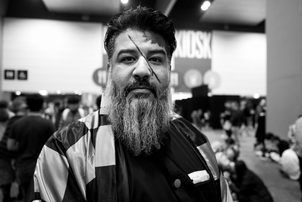 beards of con - one of many beards at Oz Comic Con, Melbourne 2023